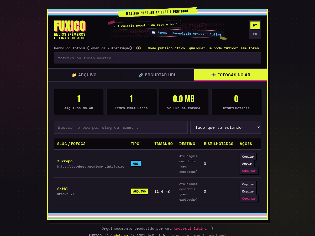 Authenticated File Manager Dashboard